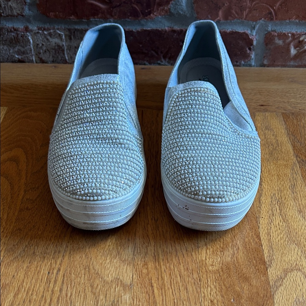 Skechers embellished Slip-On shoes